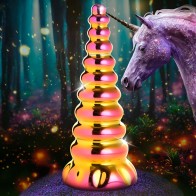 Dildo de Cristal Creature Cocks Twilight Rainbow