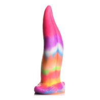 Dildo de Silicona con Lengua de Unicornio que Brilla en la Oscuridad