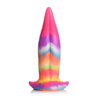 Dildo de Silicona con Lengua de Unicornio que Brilla en la Oscuridad