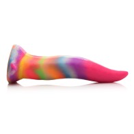 Dildo de Silicona con Lengua de Unicornio que Brilla en la Oscuridad