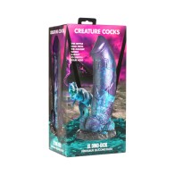 Dildo de Silicona XL Dino Dick Creature Cocks para Juego de Fantasía