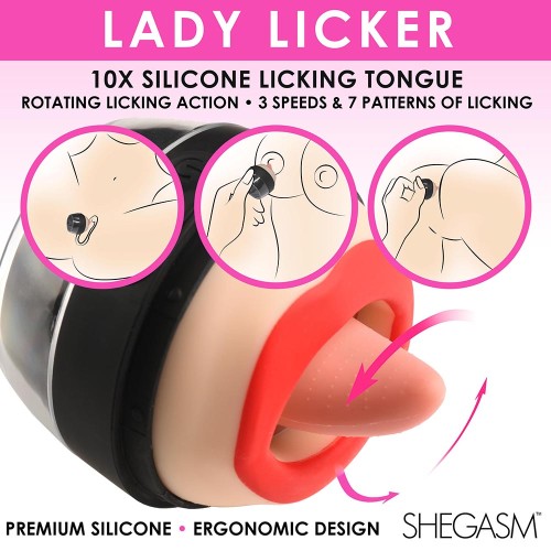 Lickgasm 10X Estimulador Clitoriano Lady Licker