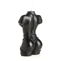 Master Series Bound Goddess Drip Candle Black - Sensual Wax Play