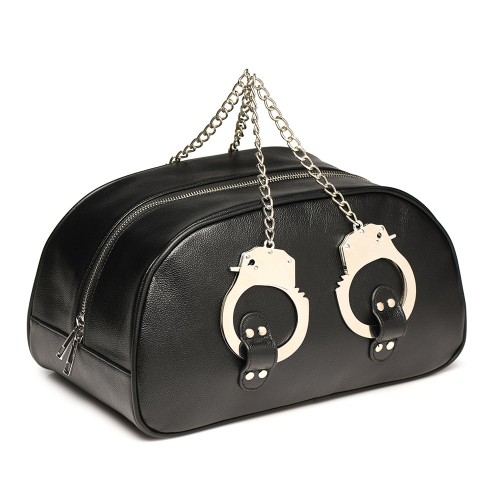 Cuffed & Loaded Travel Bag with Handcuffs