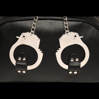 Cuffed & Loaded Travel Bag with Handcuffs