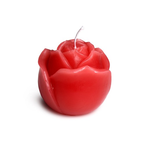 Vela de Goteo Flaming Rose de la Master Series - Experiencia Sensual con Cera