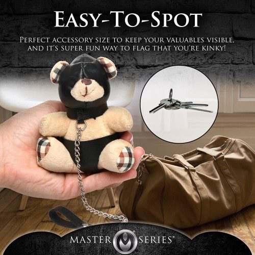 Hooded Teddy Bear Keychain - Master Series