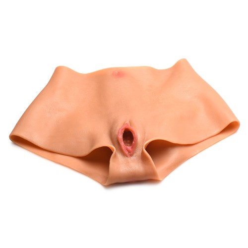 Master Series Silicone Pussy Panties for Male Gender Play