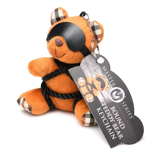 Cute Rope Teddy Bear Keychain for Kinky Fun