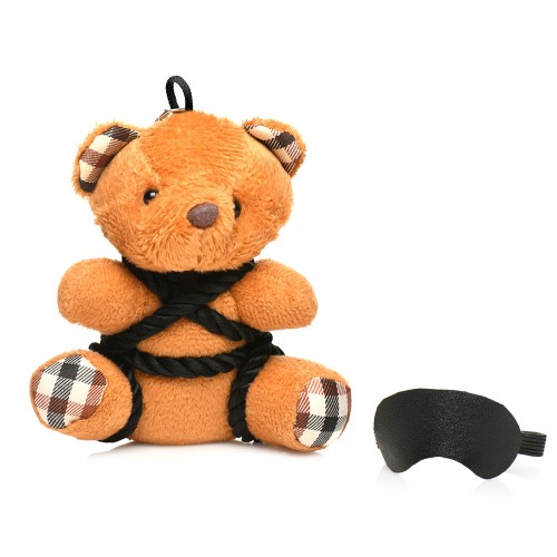 Cute Rope Teddy Bear Keychain for Kinky Fun