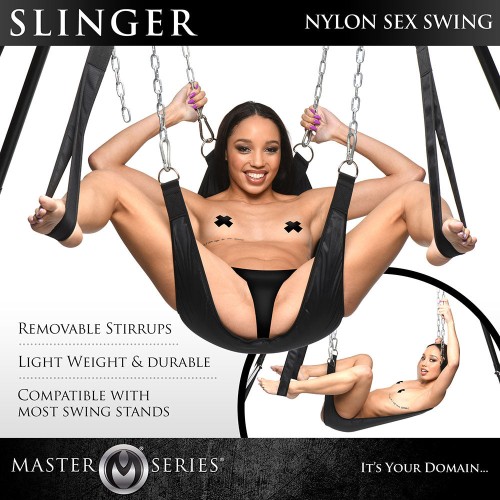 Master Series Nylon Sling for Unforgettable Intimacy