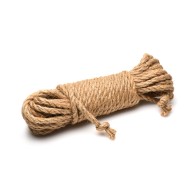 Master Series Jute Bondage Rope for Authentic Play