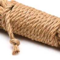 Master Series Jute Bondage Rope for Authentic Play