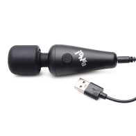 BANG 10X Mini Silicone Wand Black - Powerful Travel Companion