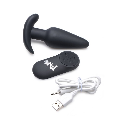 BANG! Plug Anal Vibrante con Control Remoto