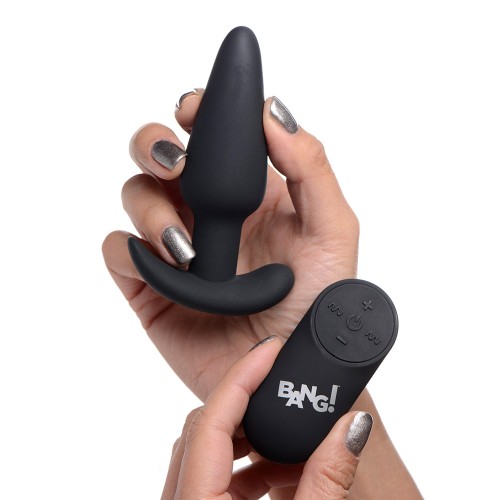 BANG! Plug Anal Vibrante con Control Remoto