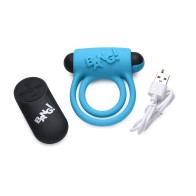 BANG! Silicone Cock Ring & Bullet with Remote Control