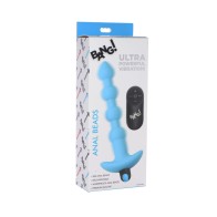 BANG! Bolas Anales Vibrantes de Silicona - Placer con Control Remoto