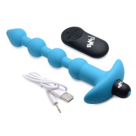 BANG! Vibrating Silicone Anal Beads - Remote Control Pleasure