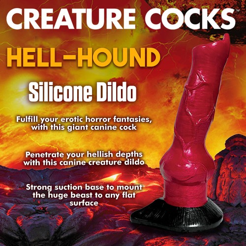 Dildo Canino Hell-Hound de Silicona