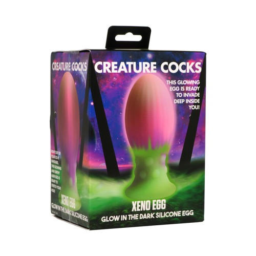 Huevo Xeno Creature Cocks - Experiencia Única que Brilla en la Oscuridad