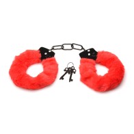 Master Series Cuffed in Fur Handcuffs