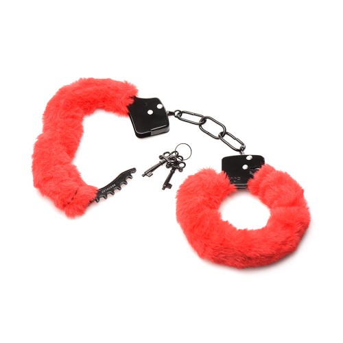 Master Series Cuffed in Fur Handcuffs