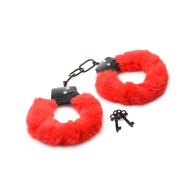 Master Series Cuffed in Fur Handcuffs