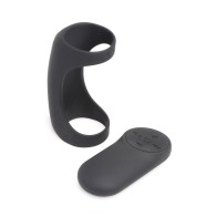 Trinity Men 28X Remote-Controlled G-Shaft Silicone Cock Ring