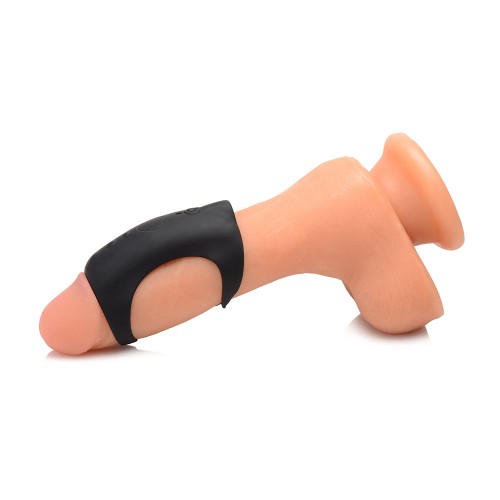 Trinity Men 28X Remote-Controlled G-Shaft Silicone Cock Ring