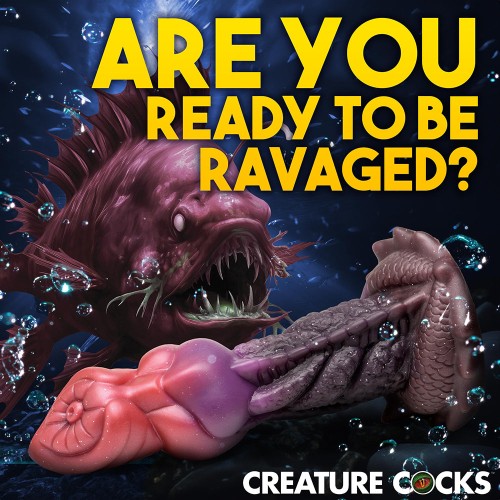 Creature Cocks Deep Diver Silicone Dildo - Adventure Awaits