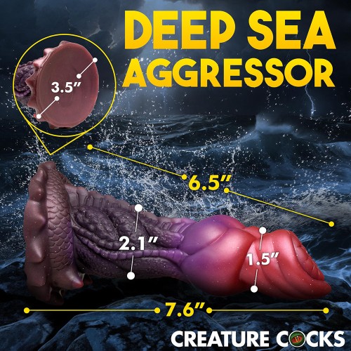 Creature Cocks Deep Diver Silicone Dildo - Adventure Awaits