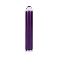 Playboy Amethyst Vibrating Glass Vibe Rechargeable Purple