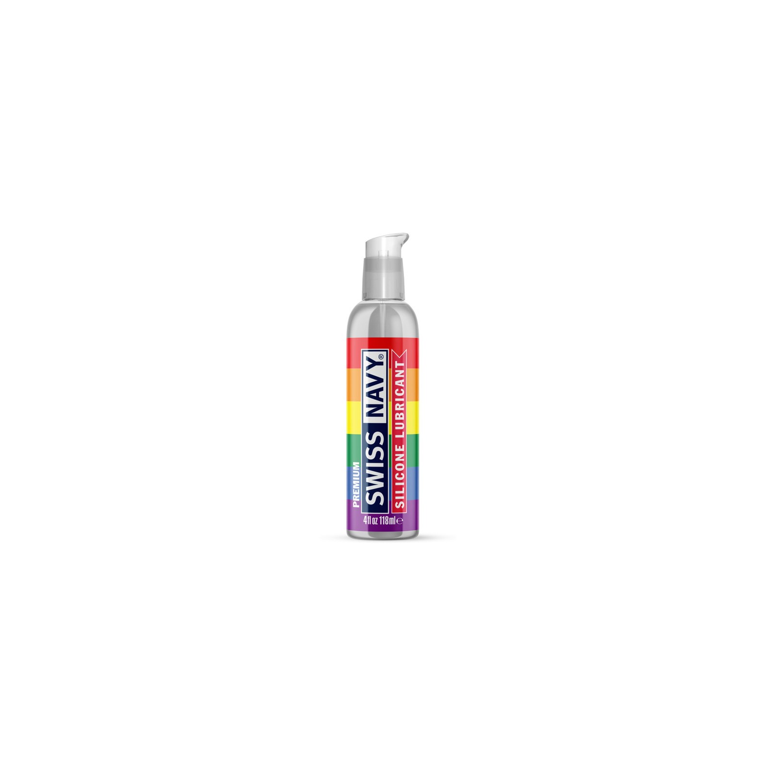 Swiss Navy Silicone Pride Lubricant 4 oz.