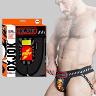 Oxballs Oxjok Popperjock 3D Jock de Goma Negra/Roja