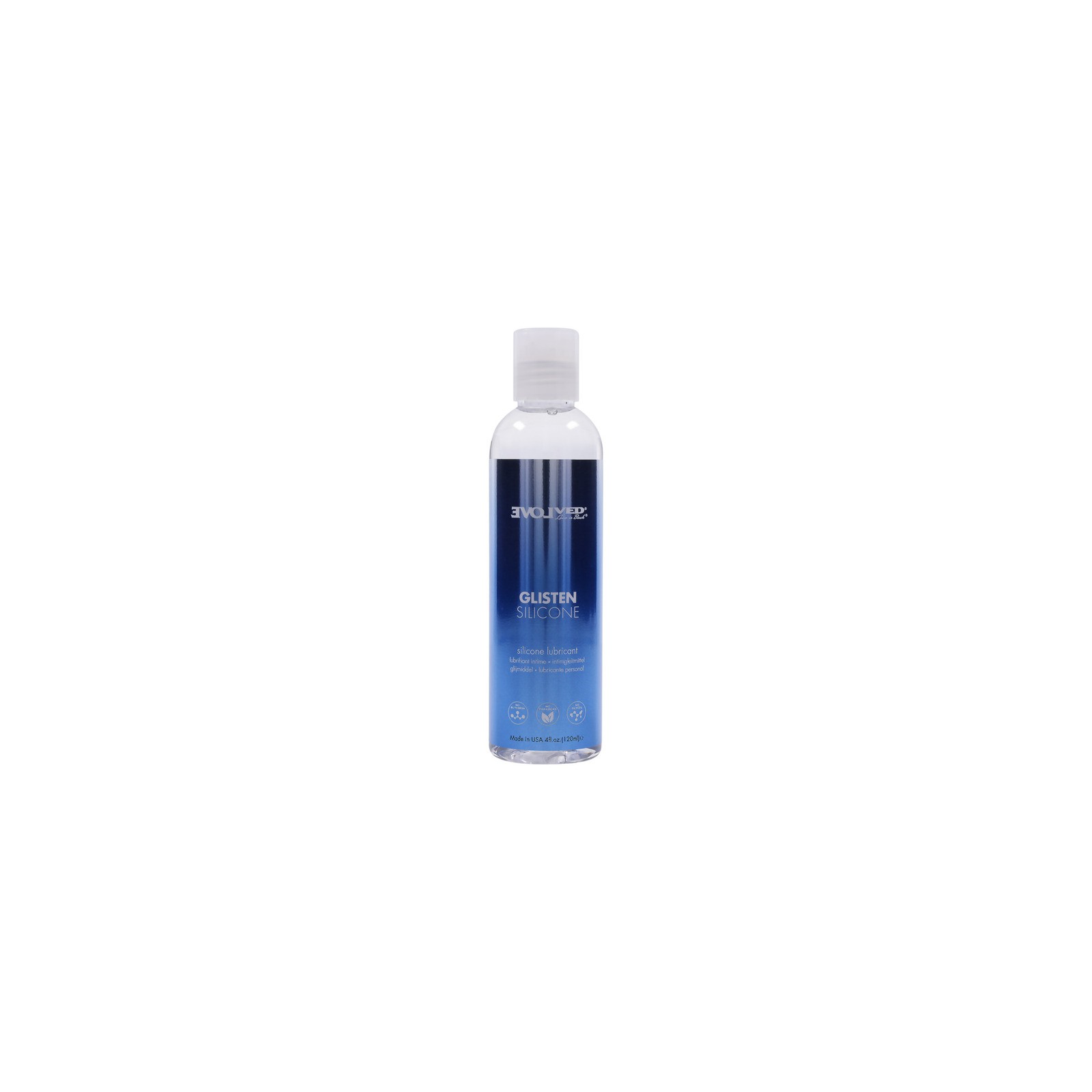 Evolved Glisten Silicone Lubricant 4 oz.