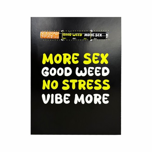 More Sex One Hitter Kard - Fun Greeting Card