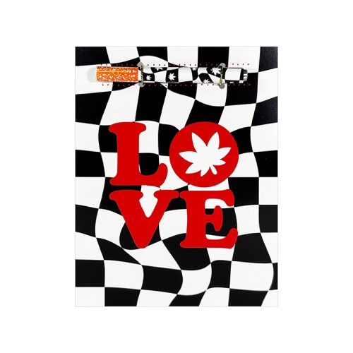 Retro Love One Hitter Greeting Card