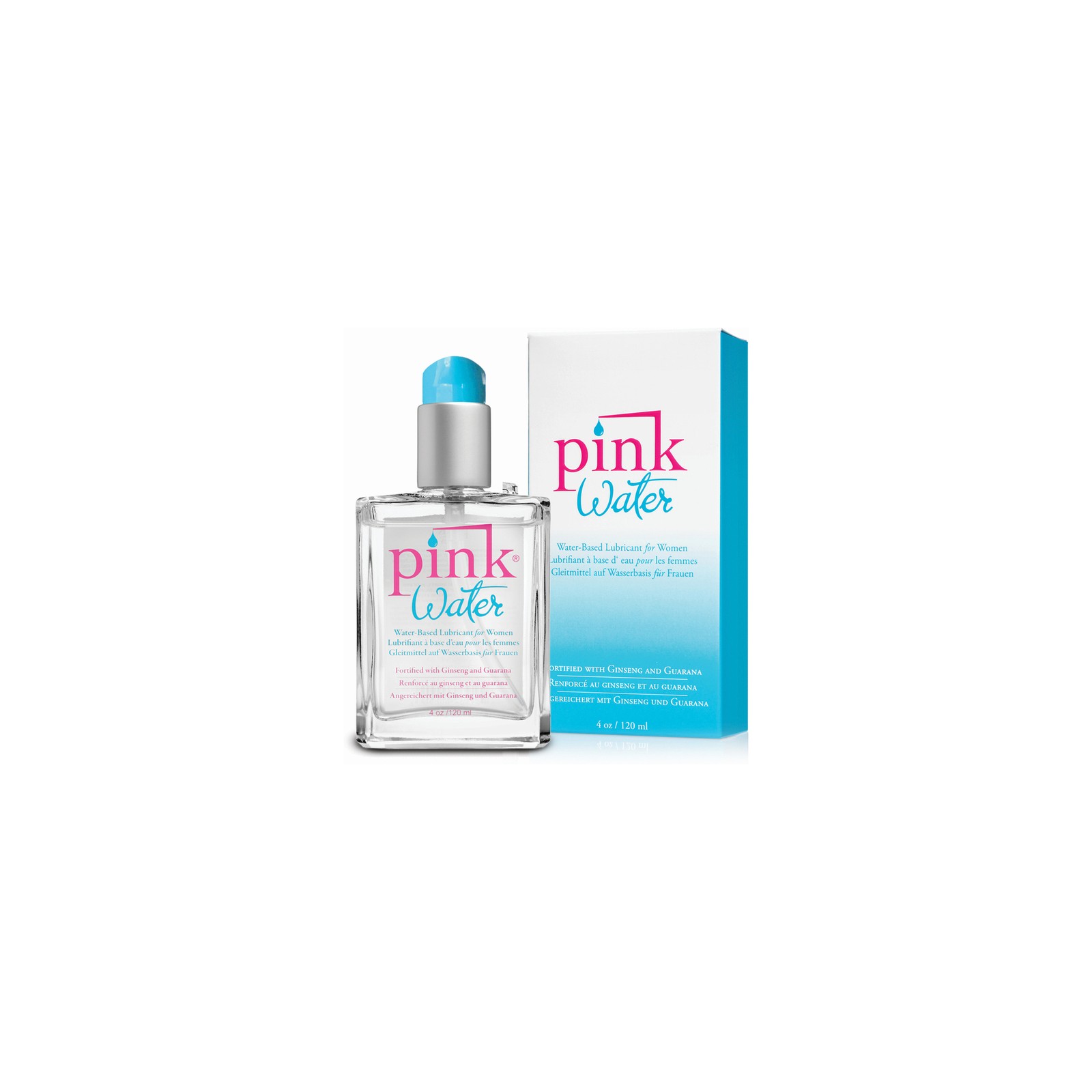 Lubricante a Base de Agua Pink Water 4 oz