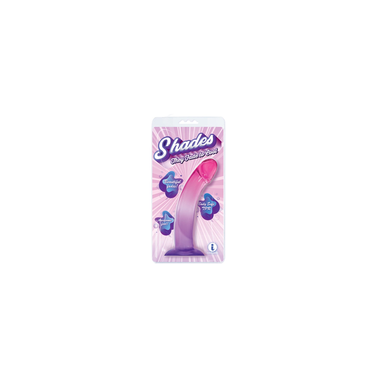 Shades Smoothie Dildo Morado Rosado