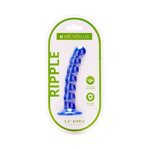 Me You Us G-Spot Peg con Ripple para Estimulación Exquisita