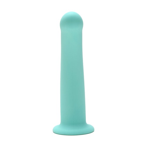 Dildo Curvado de Silicona Me You Us 7 pulgadas Aqua