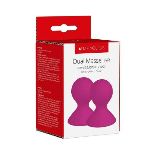 Me You Us Dual Nipple Suckers for Enhanced Pleasure