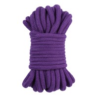 Me You Us Tie Me Up Cotton Bondage Rope 10m Purple