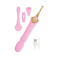 Goddess Pink Elegance Massager - 10 Vibrations