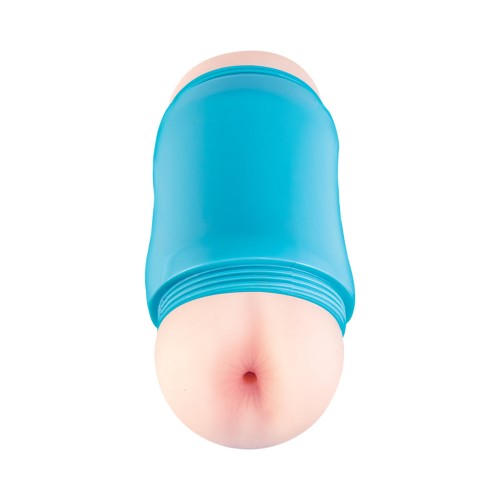 Delite Realistic Mouth and Ass Stroker Beige