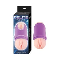 Delite Two Ways Vagina & Ass - Realistic Pleasure