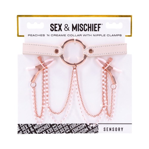 Sportsheets Collar Peaches 'n CreaMe - Accesorios Sensuales