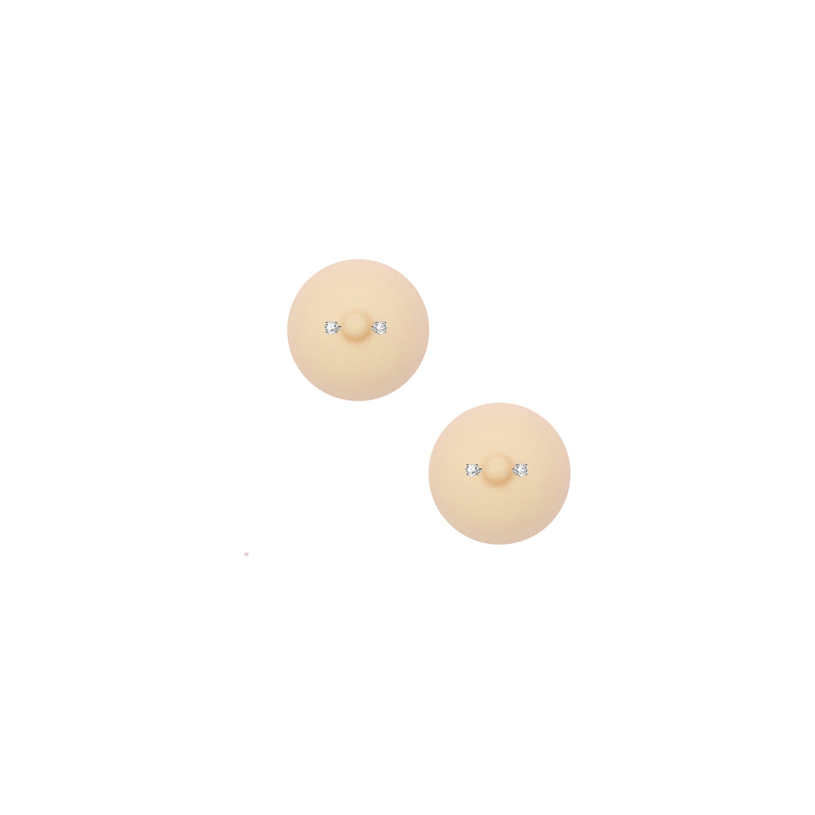 Neva Nude NuNip Peek A Boo Reusable Silicone Nipple Covers