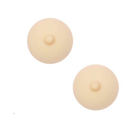 NuNip Champagne Nude Reusable Silicone Nipple Covers